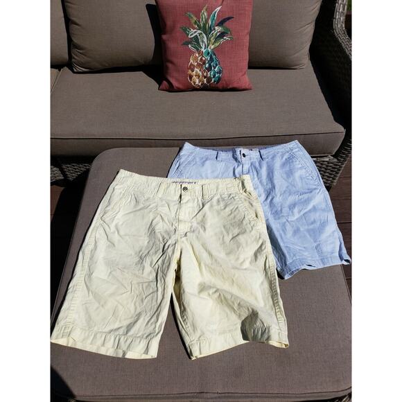American Eagle Longboard Shorts Lucky Brand Saturday Stretch Lot Of 2 Size 38 - Picture 1 of 12